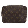 Louis Vuitton Trousse Toilette Monogram Canvas Brown Canvas Clutche & Pouche Bag