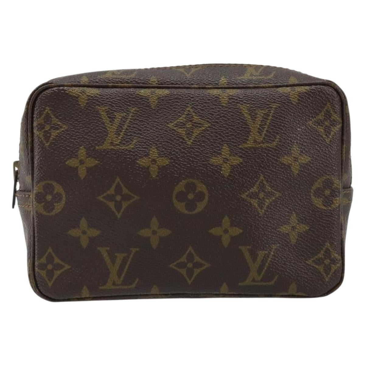 Louis Vuitton Trousse Toilette Monogram Canvas Brown Canvas Clutche & Pouche Bag