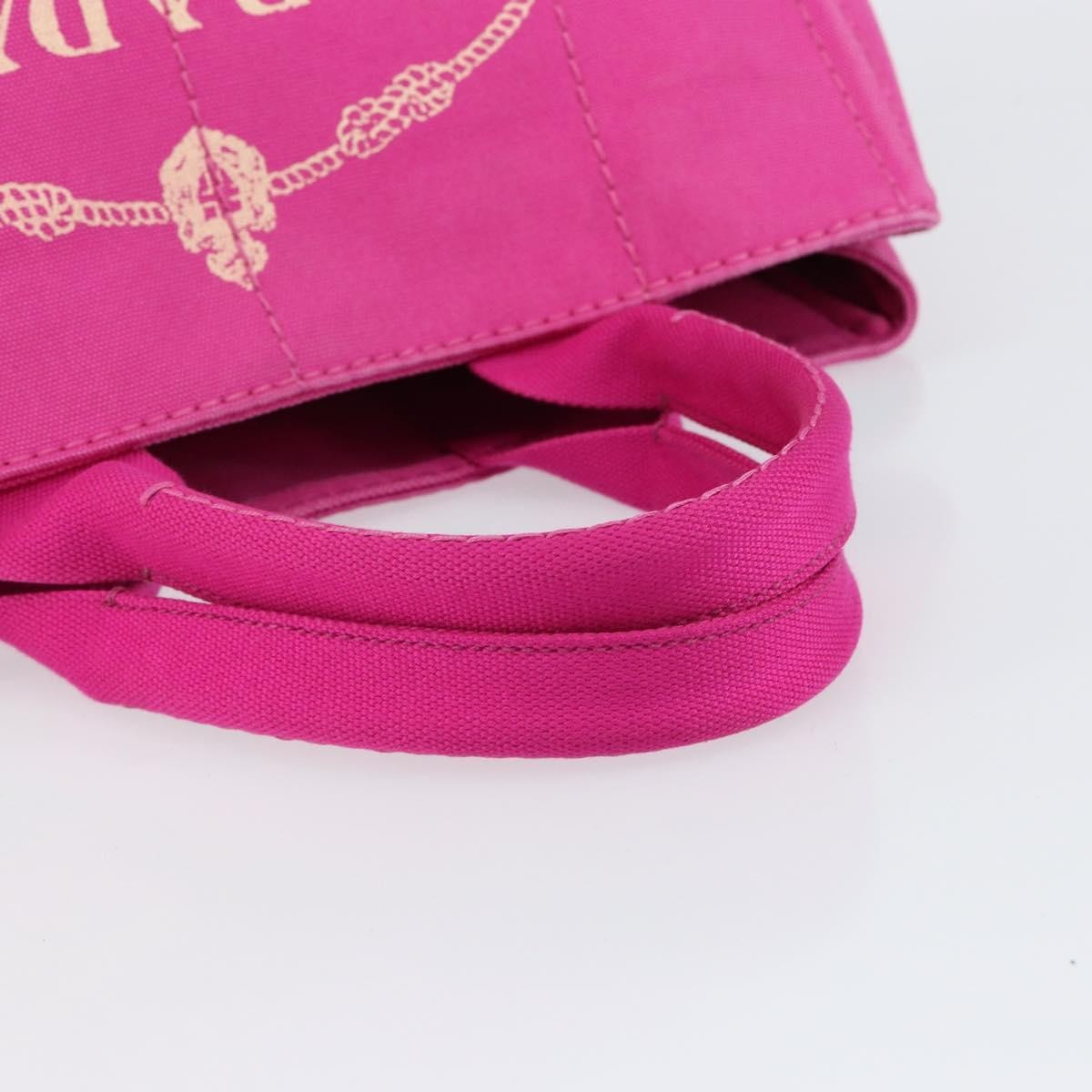 Prada Canapa Tote Canvas Pink Canvas Tote Bag Bag