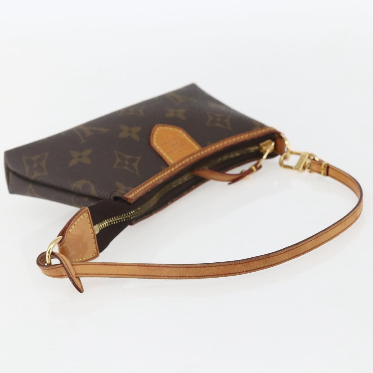 Louis Vuitton Delightful Pochette Monogram Canvas Brown Canvas Clutche & Pouche Bag