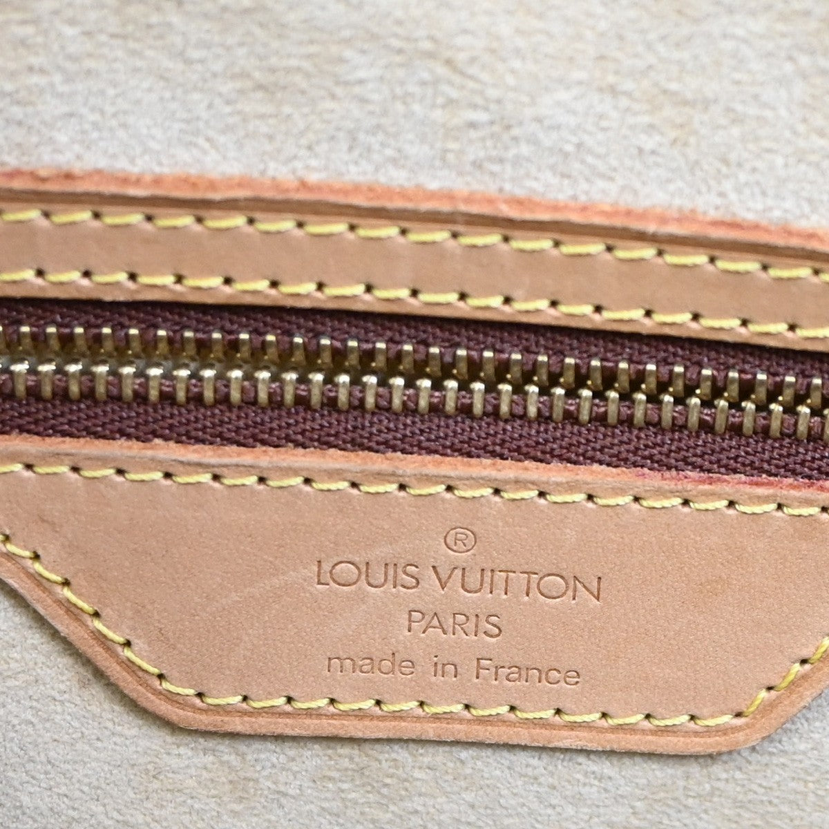 Louis Vuitton Babylone Handbag Monogram Canvas Brown Canvas Shoulder Bag