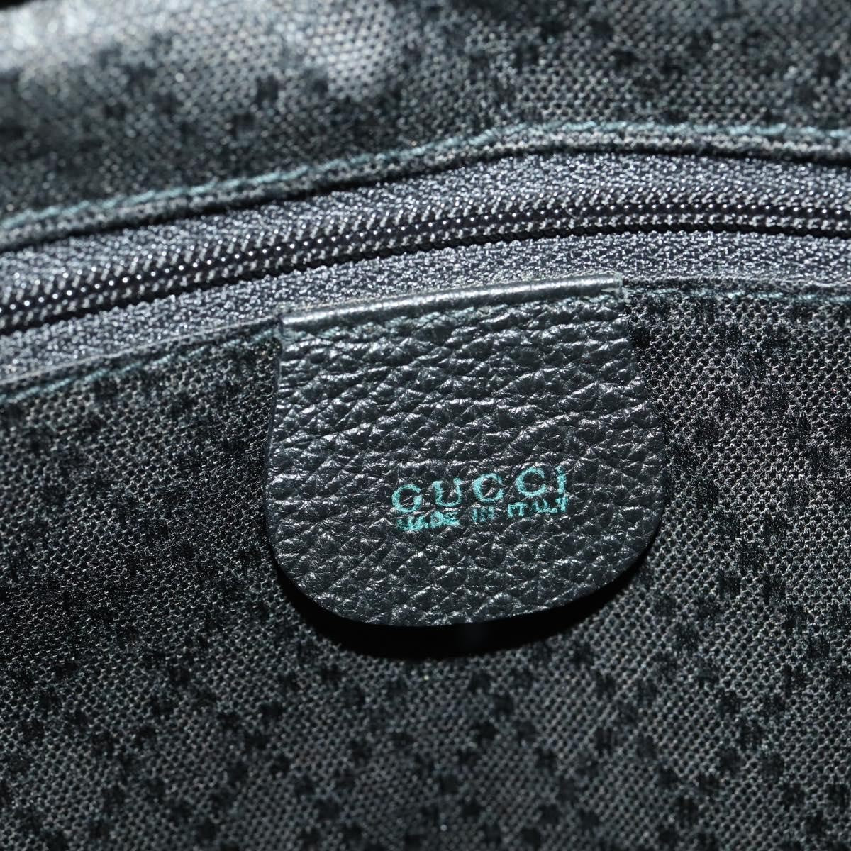 Gucci Bamboo Tote Bag Suede Black Suede Tote Bag Bag (Pre-Owned)