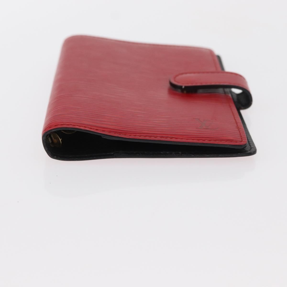 Louis Vuitton Agenda Cover Epi Leather Red Leather Wallets Accessory