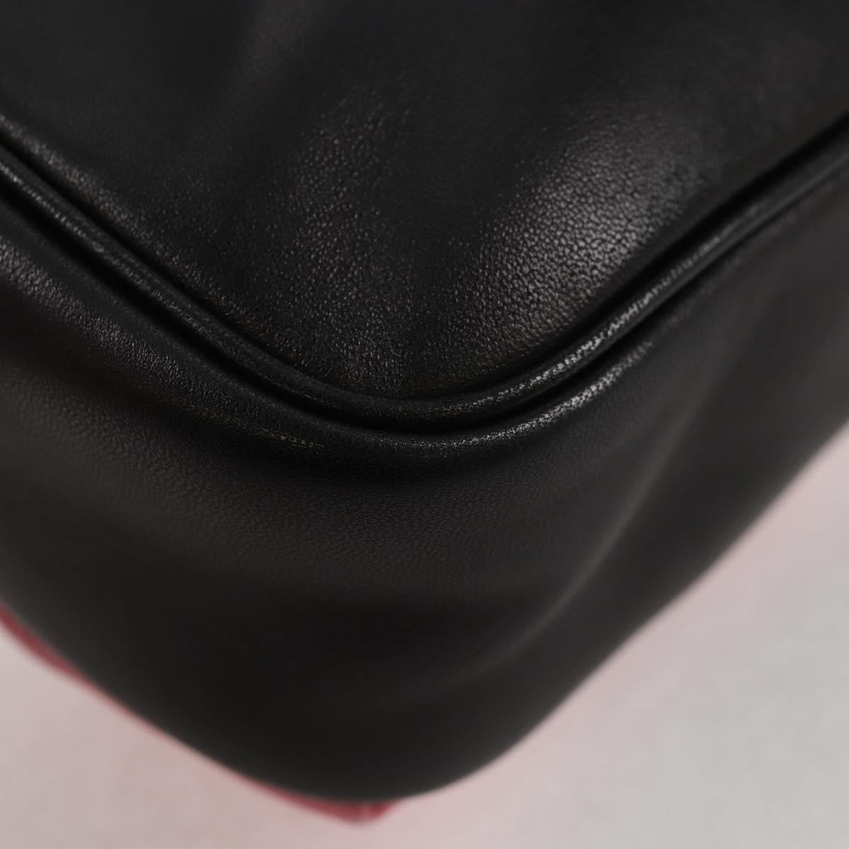 Prada Bow Camera Crossbody Bag Nappa Leather Black Leather Shoulder Bag Bag