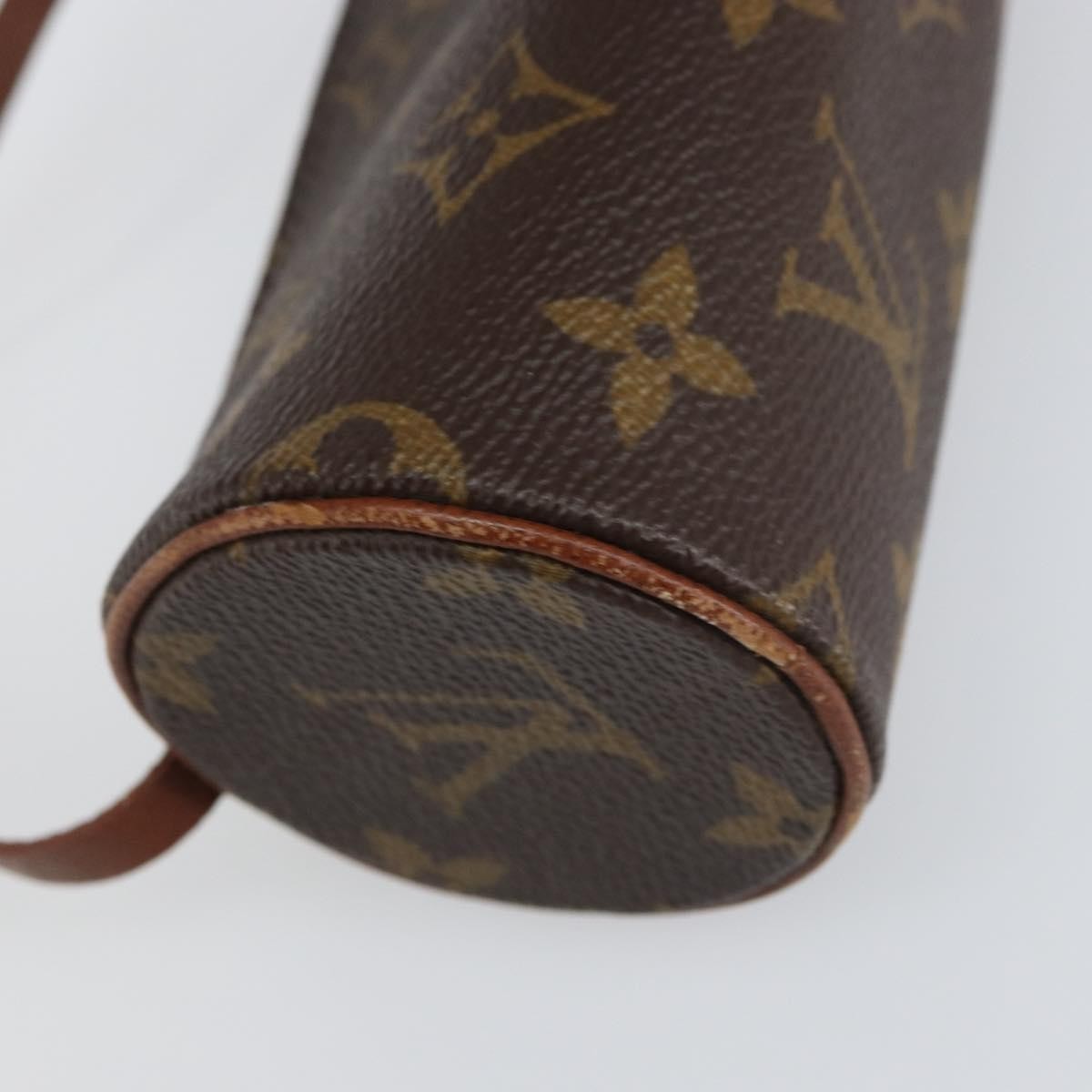 Louis Vuitton Papillon Pochette Monogram Canvas Brown Canvas Clutche & Pouche Bag