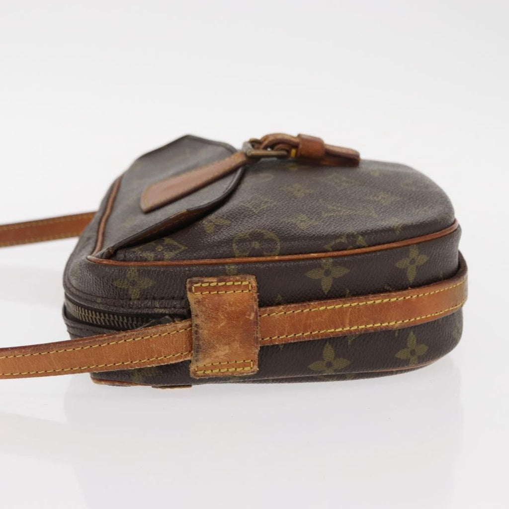 Louis Vuitton Jeune Fille Handbag Monogram Canvas Brown Canvas Shoulder Bag