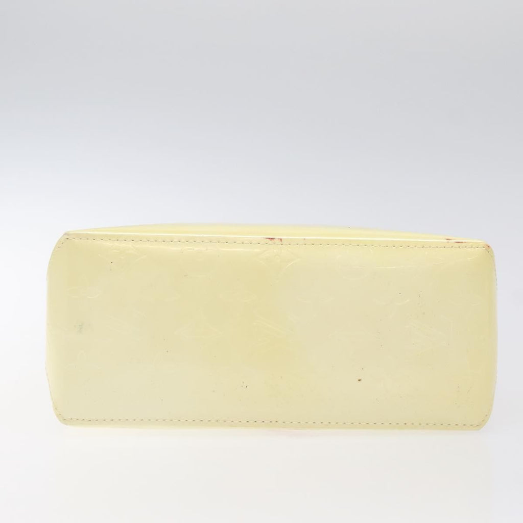 Louis Vuitton Reade Handbag Monogram Vernis Beige Patent_Leather Bag