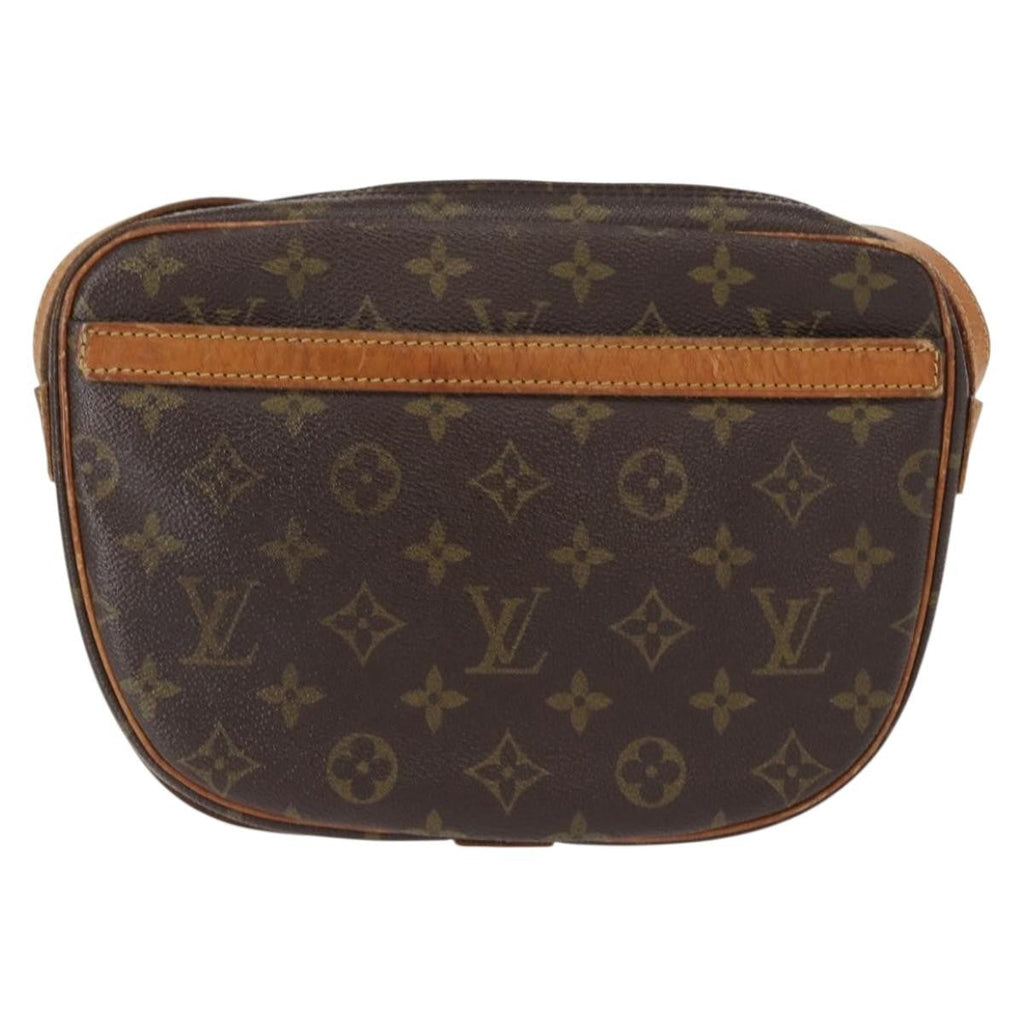 Louis Vuitton Jeune Fille Handbag Monogram Canvas Brown Canvas Shoulder Bag