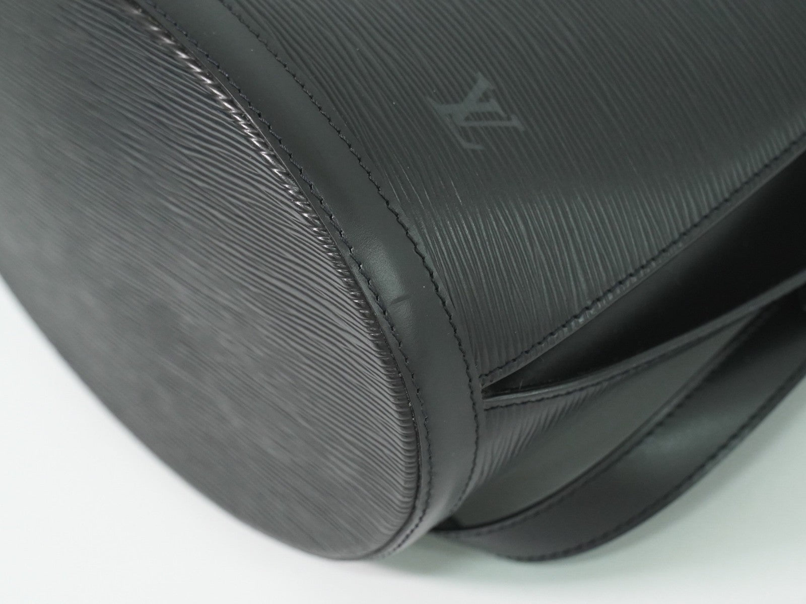 Louis Vuitton Cluny Shoulder Bag Epi Leather Black Leather Shoulder Bag