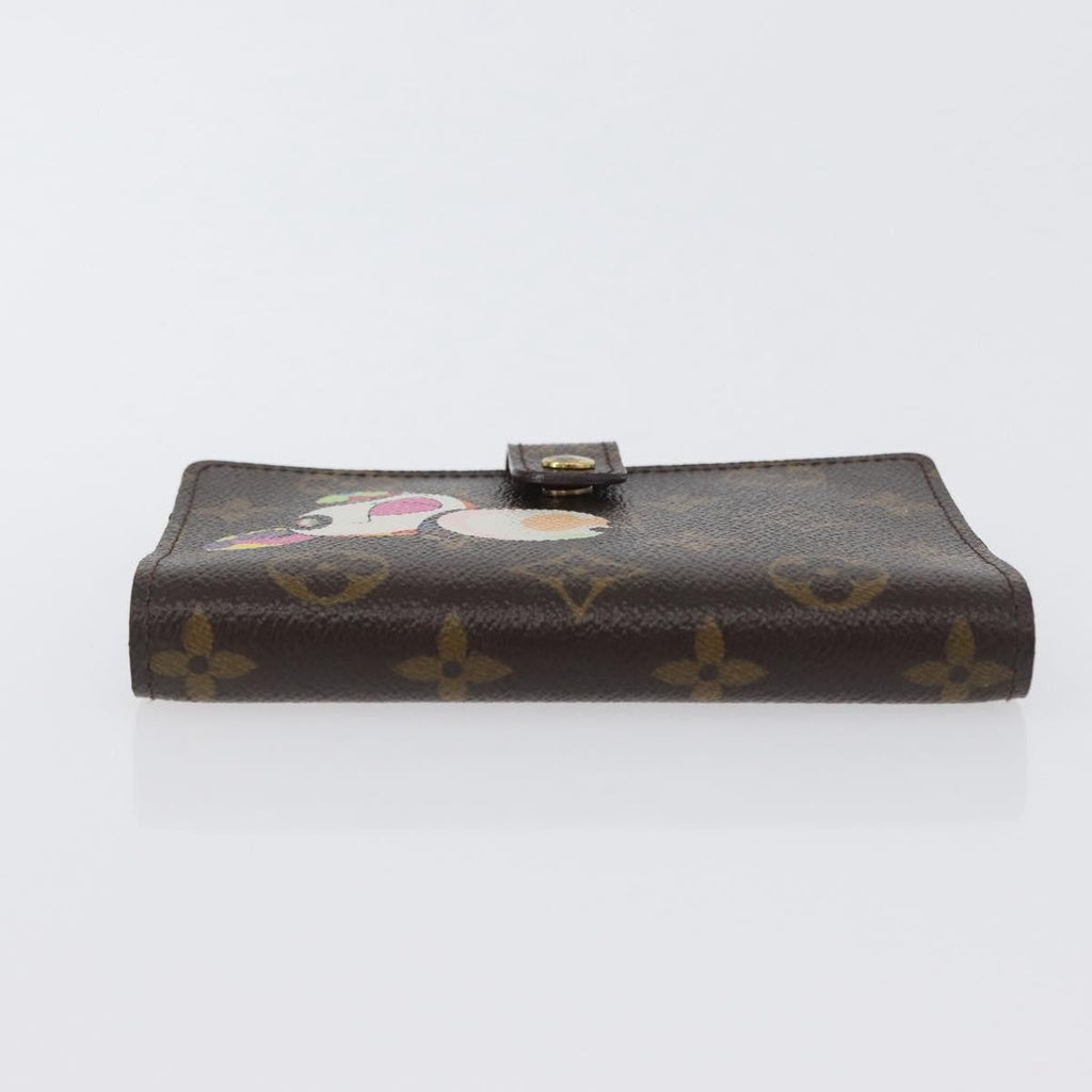 Louis Vuitton Agenda Cover Monogram Panda Brown Canvas Wallets Accessory