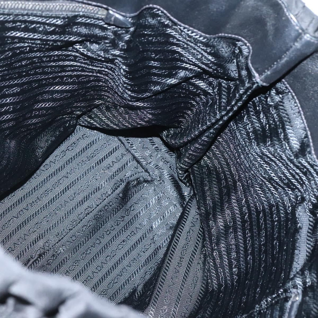 Prada Gaufre Tote Tessuto Black Nylon Bag