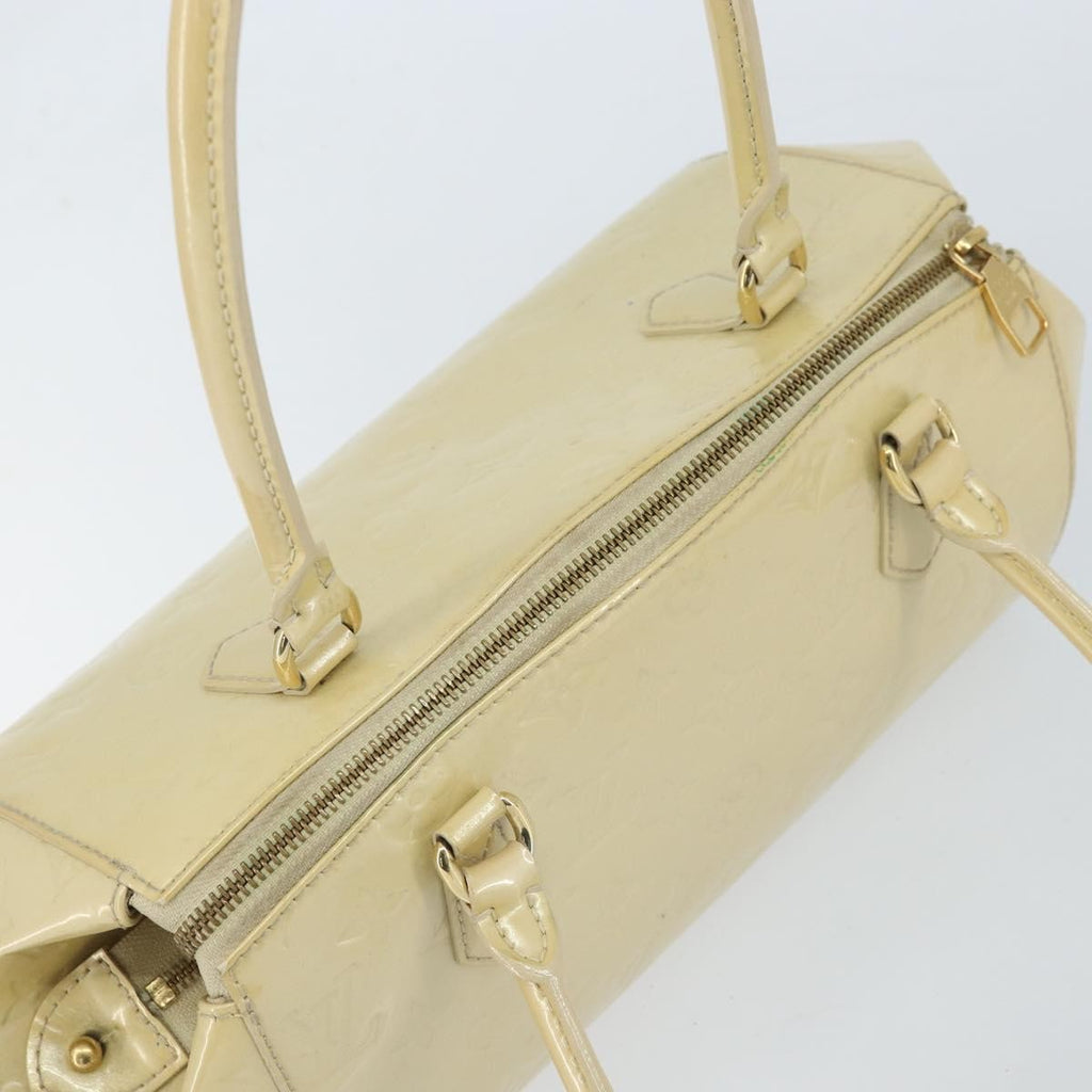 Louis Vuitton Sherwood Handbag Monogram Vernis Brown Patent_Leather Shoulder Bag