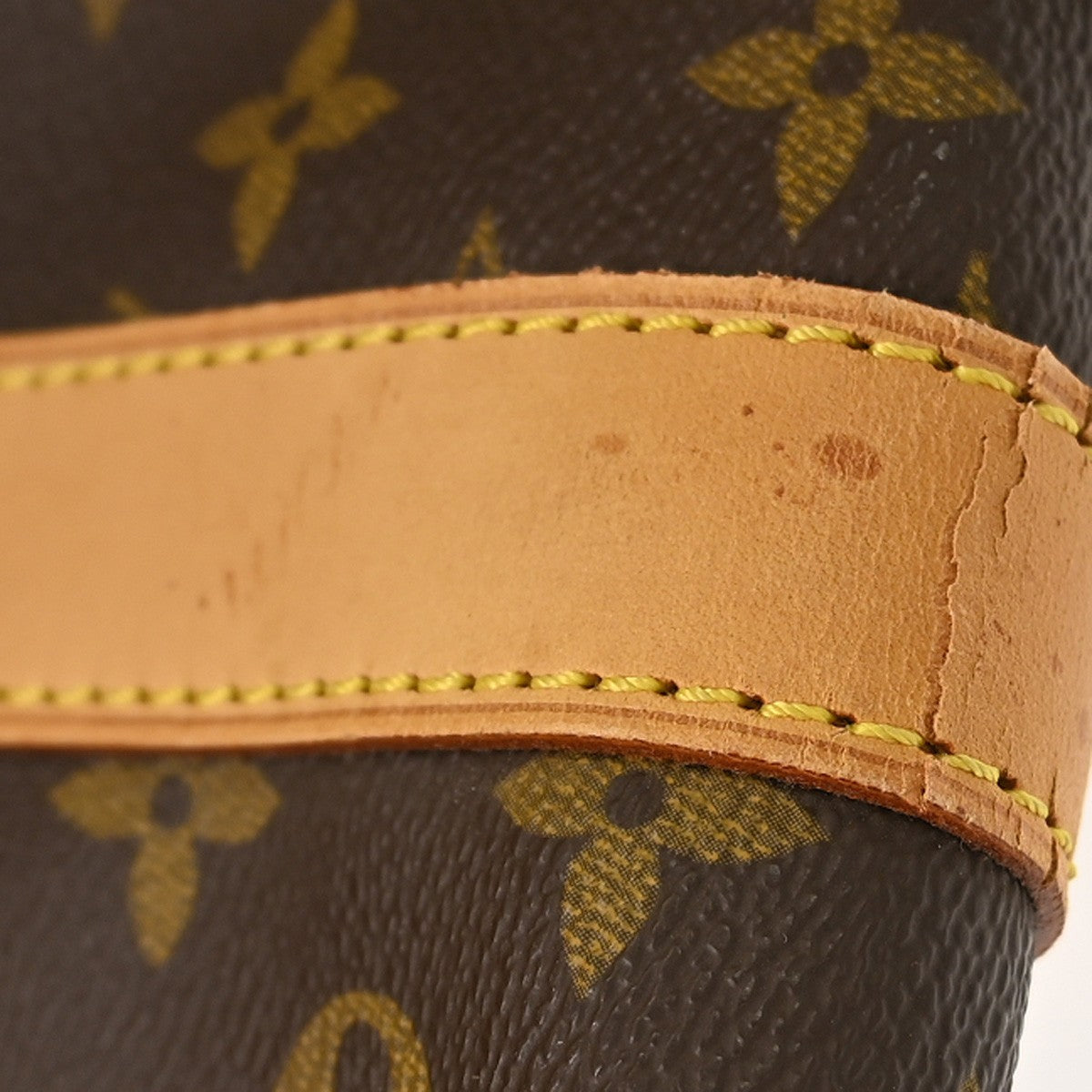 Louis Vuitton Keepall Bag Monogram Canvas Brown Canvas Travel Bag