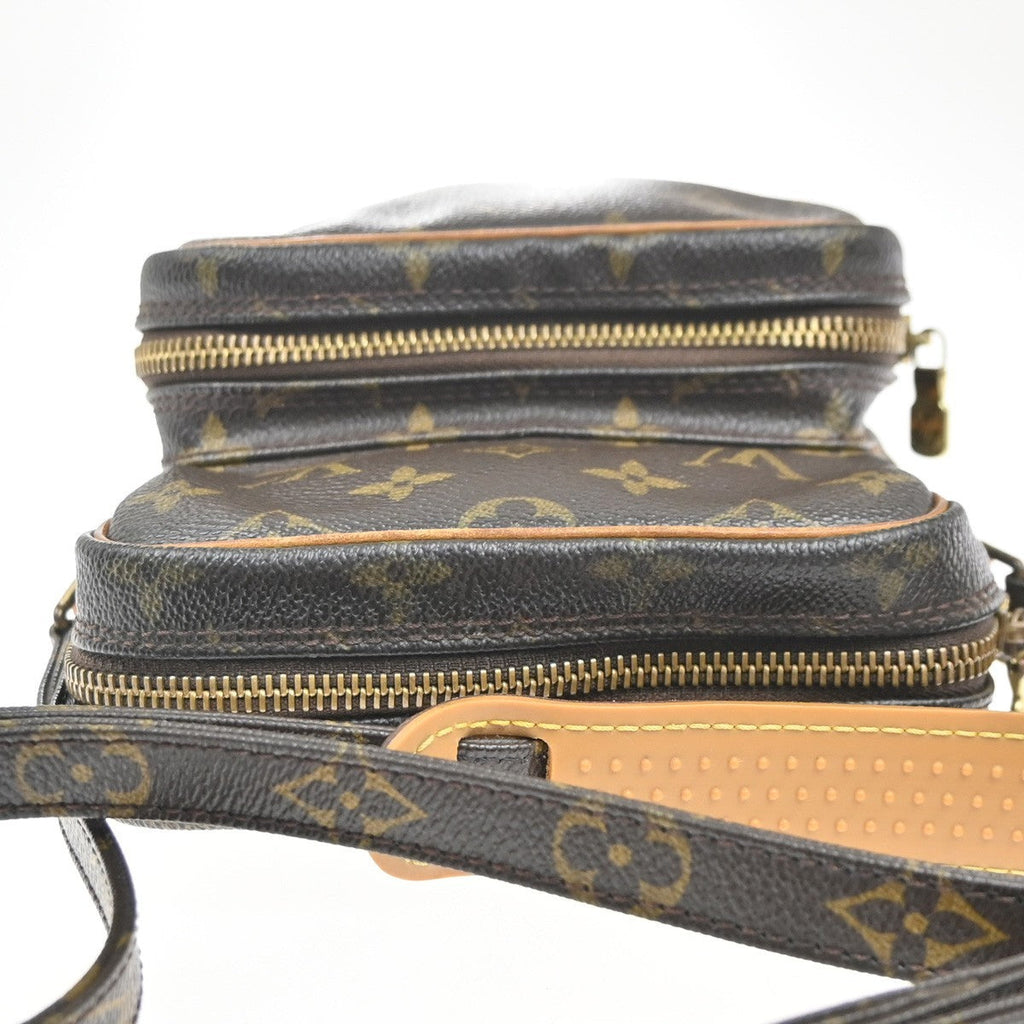 Louis Vuitton Amazone Bag Monogram Canvas Brown Canvas Shoulder Bag