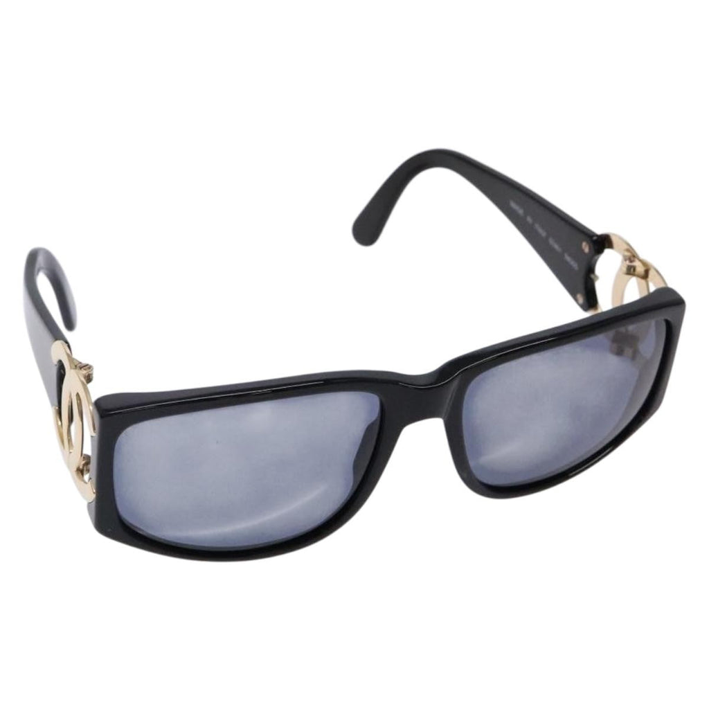 Chanel Logo Cc Sunglasses Plastic Black Plastic Sunglasse Accessory