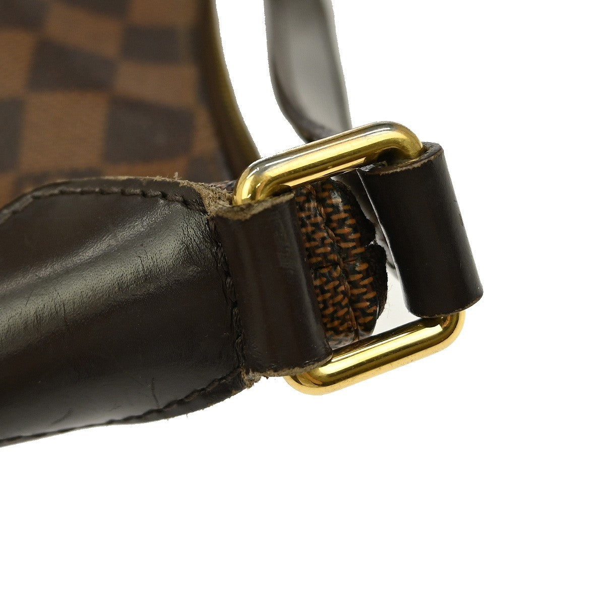 Louis Vuitton Bloomsbury Handbag Damier Brown Canvas Shoulder Bag