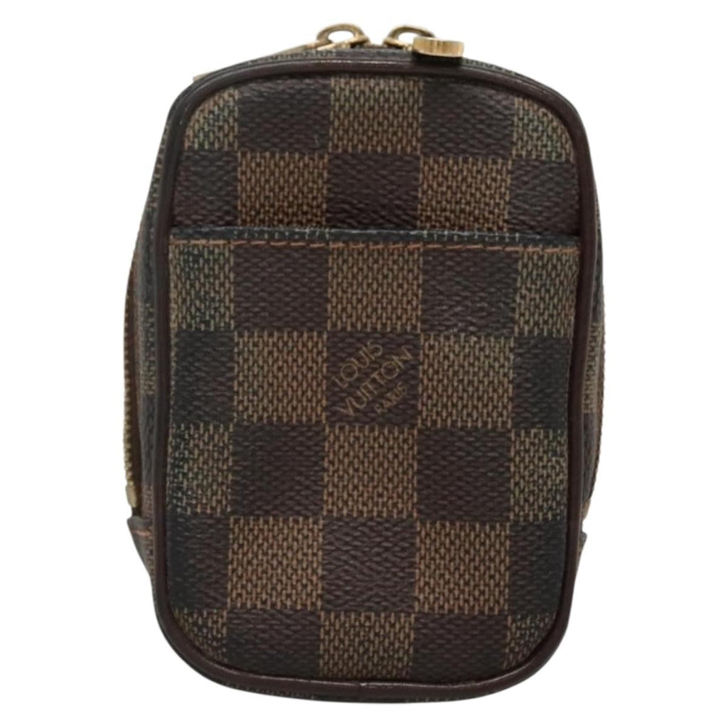 Louis Vuitton Etui Okapi Camera Case Damier Brown Canvas Bag