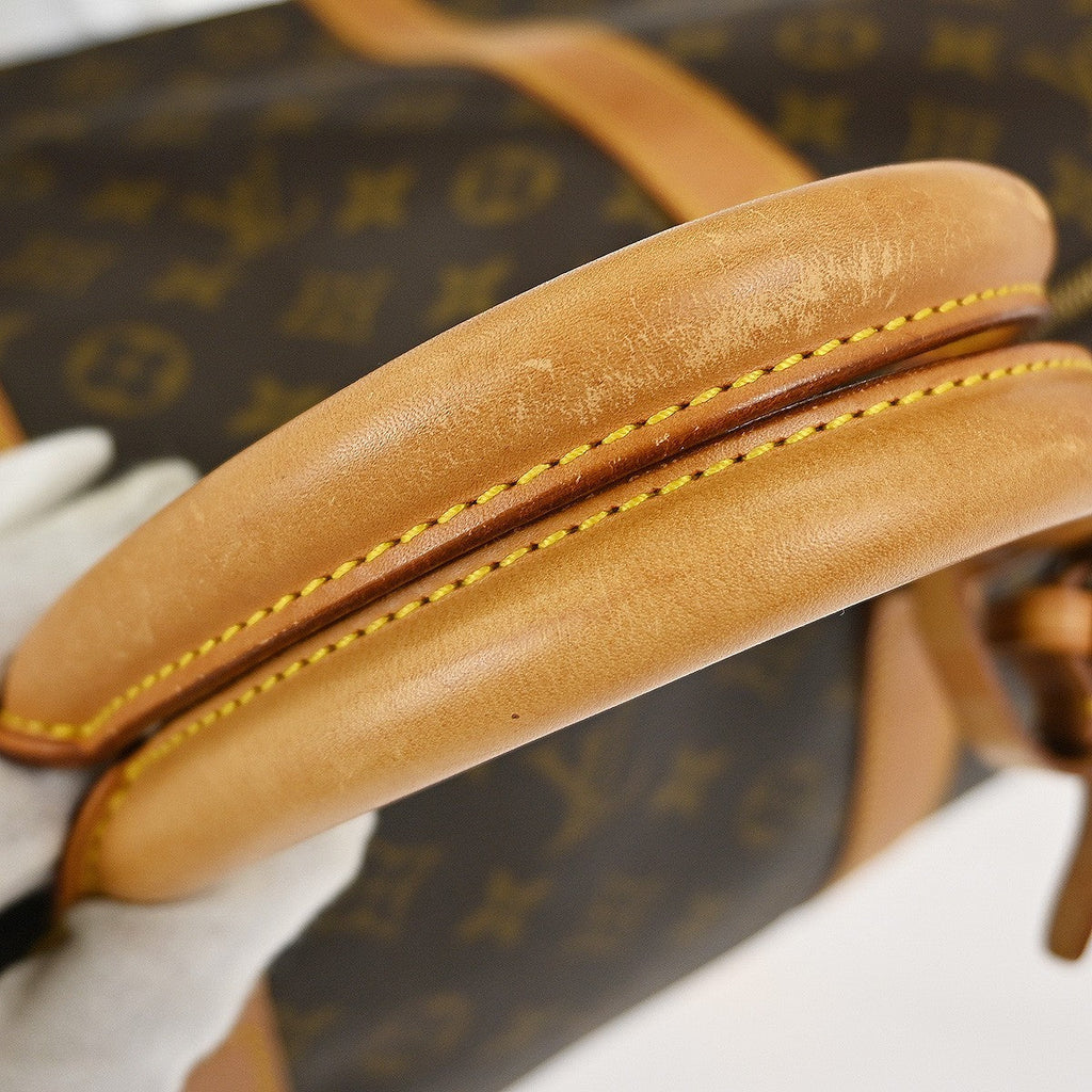 Louis Vuitton Keepall Bag Monogram Canvas Brown Canvas Travel Bag