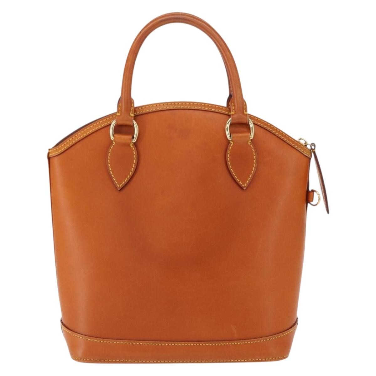 Louis Vuitton Lockit Handbag Nomade Leather Brown Leather Handbag