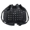 Burberry Blue Label Shoulder Bag Leather Black Leather Shoulder Bag