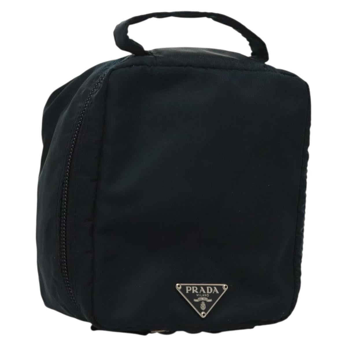 Prada Zip Around Toiletry Bag Tessuto Navy Nylon Clutche & Pouche Bag