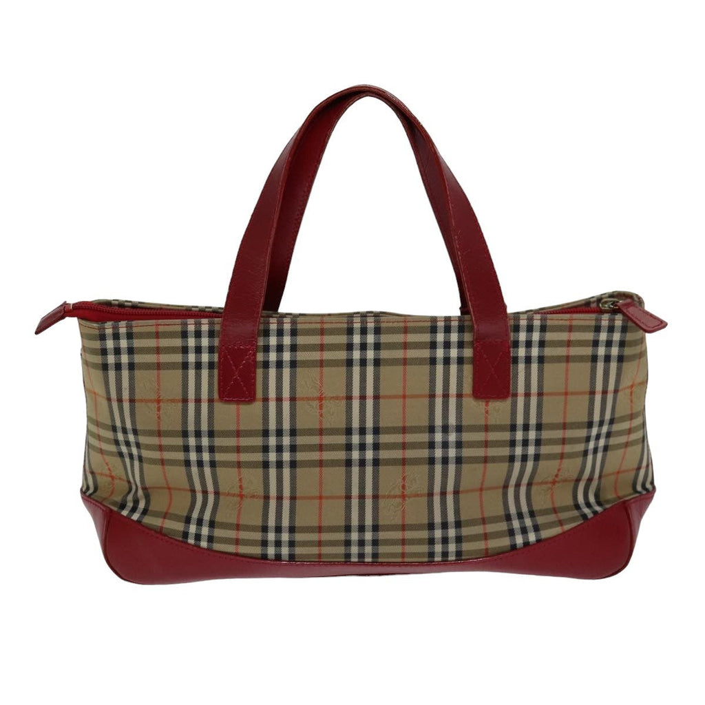 Burberry Nova Check Handbag Nova Check Canvas Beige Canvas Handbag