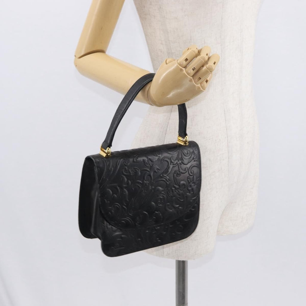 Balenciaga Vintage Handbag Leather Black Leather Hand