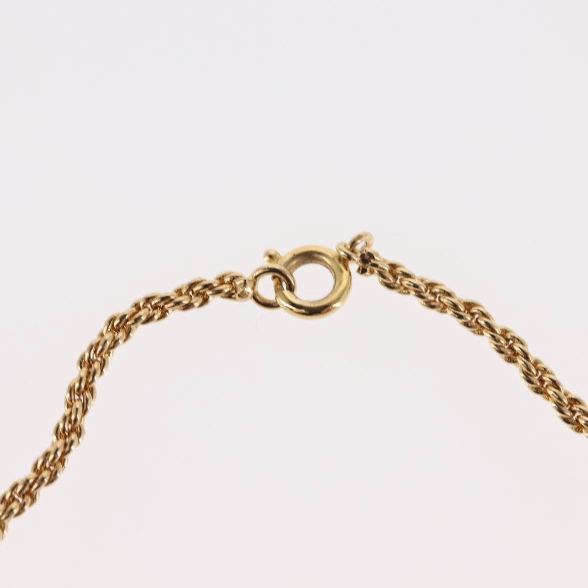 Christian Dior Vintage Logo Bracelet Metal Gold Metal Bracelet Jewelry (Pre-Owned)