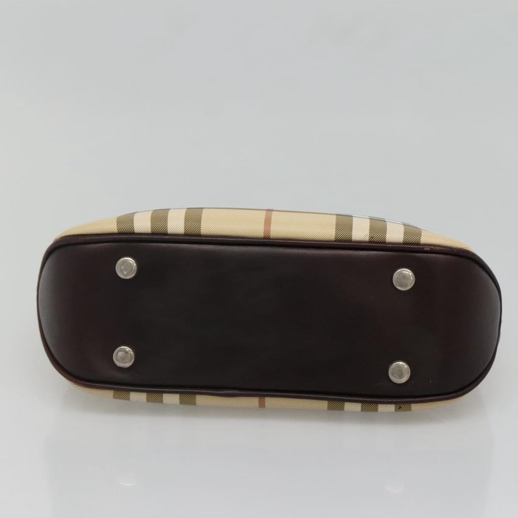 Burberry Nova Check Handbag Nova Check Canvas Beige Canvas Handbag