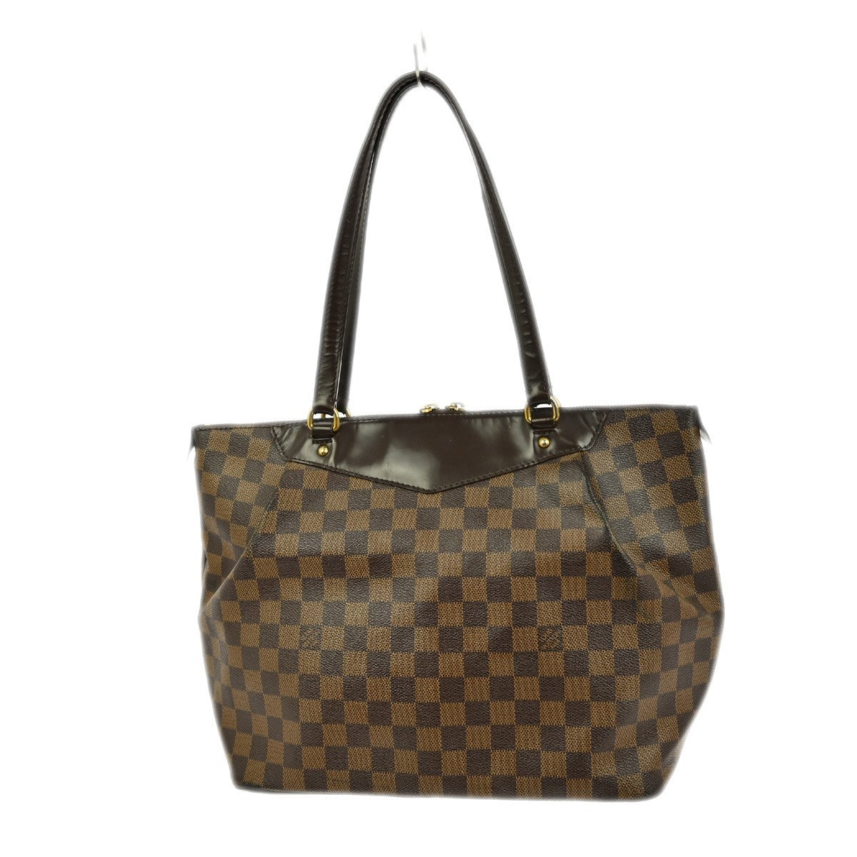 Louis Vuitton Westminster Handbag Damier Brown Canvas Shoulder Bag