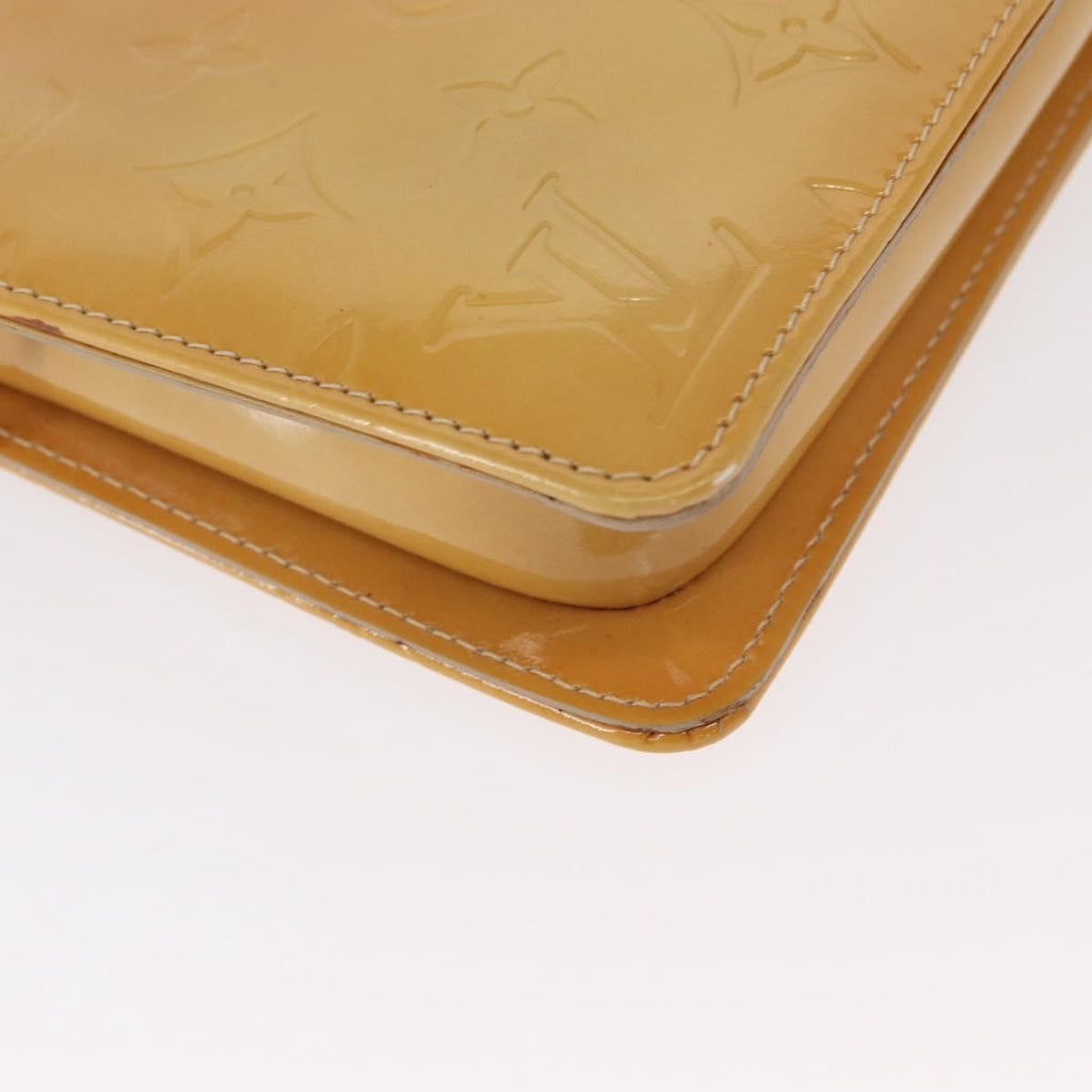 Louis Vuitton Lexington Pochette Patent Leather Beige Patent_Leather Clutche & Pouche Bag