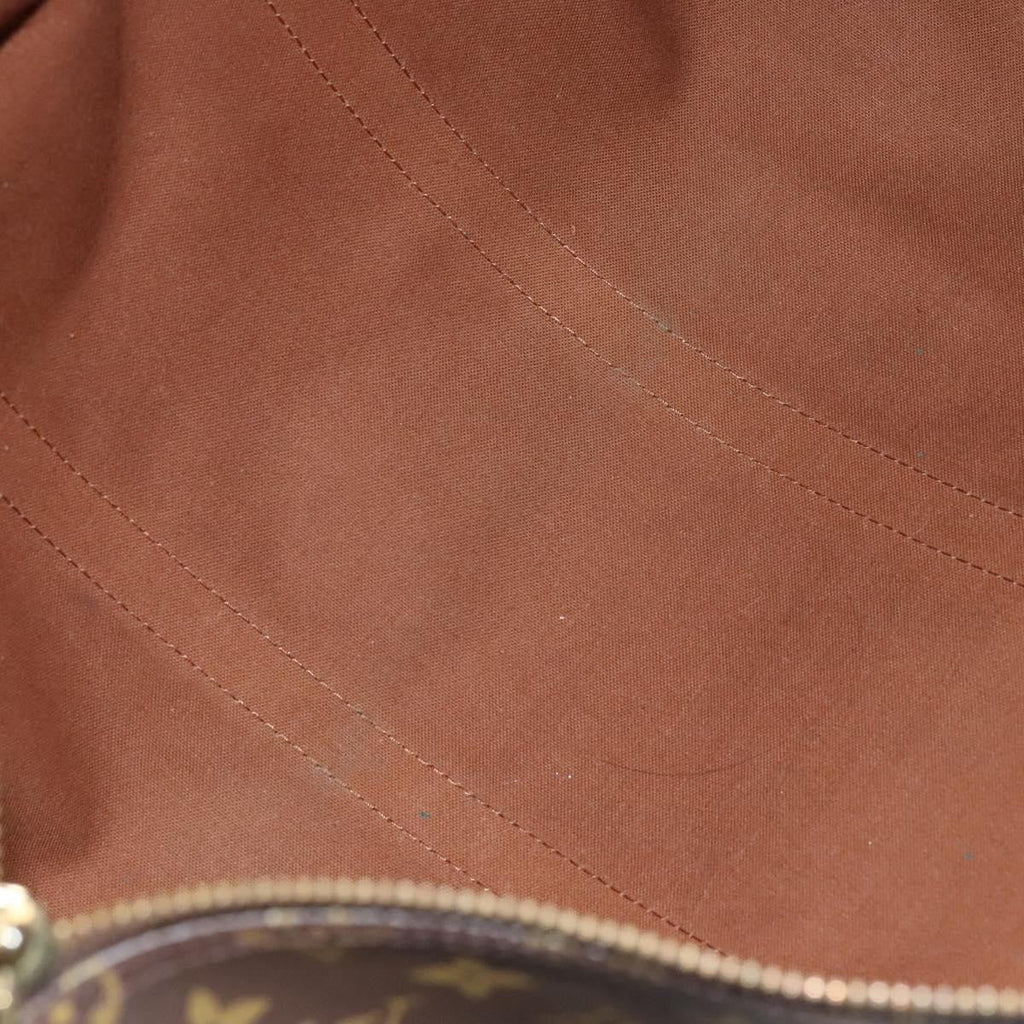Louis Vuitton Keepall Bag Monogram Canvas Brown Canvas Travel Bag