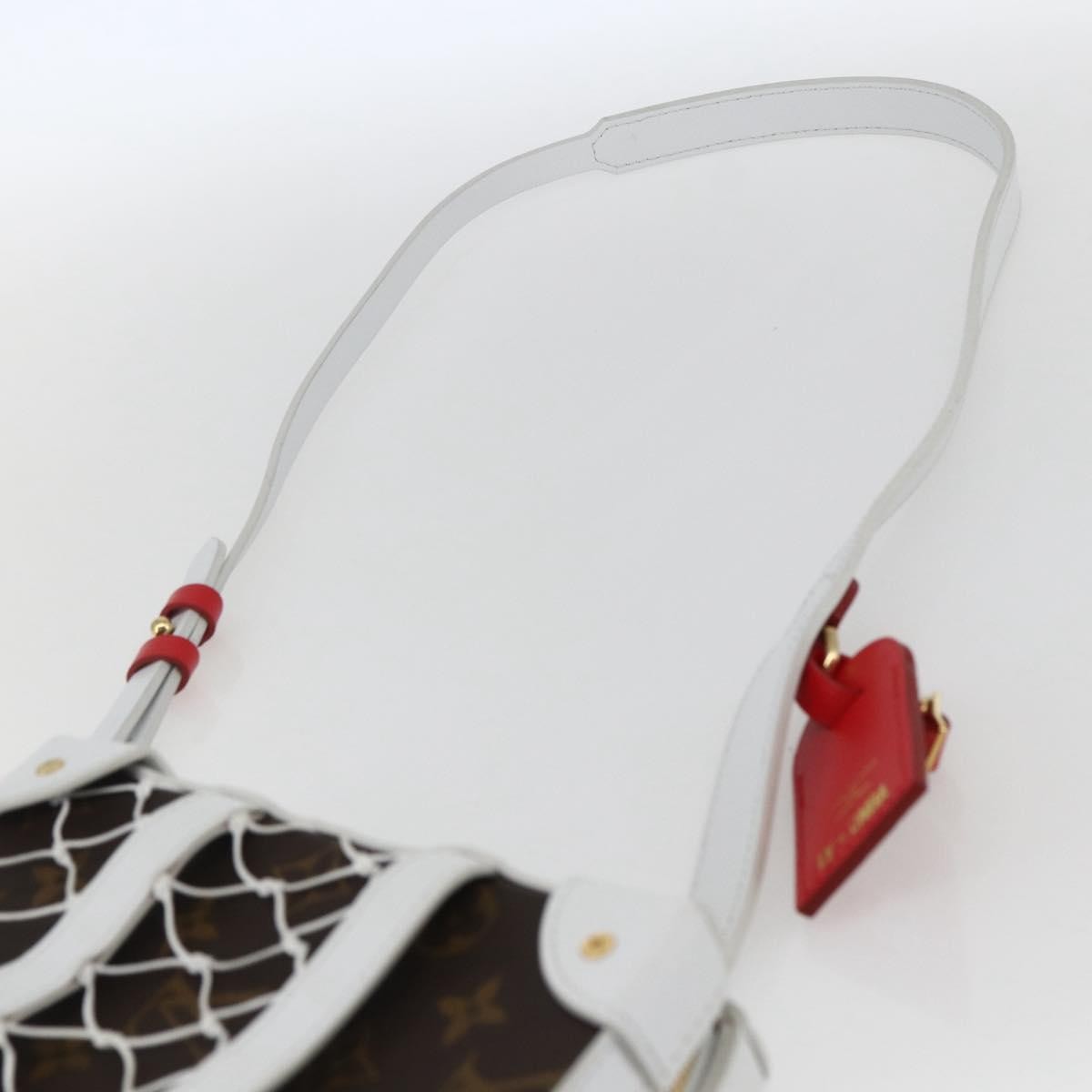 Louis Vuitton X Nba Soft Trunk Phone Box Monogram Canvas White Canvas Clutche & Pouche Bag