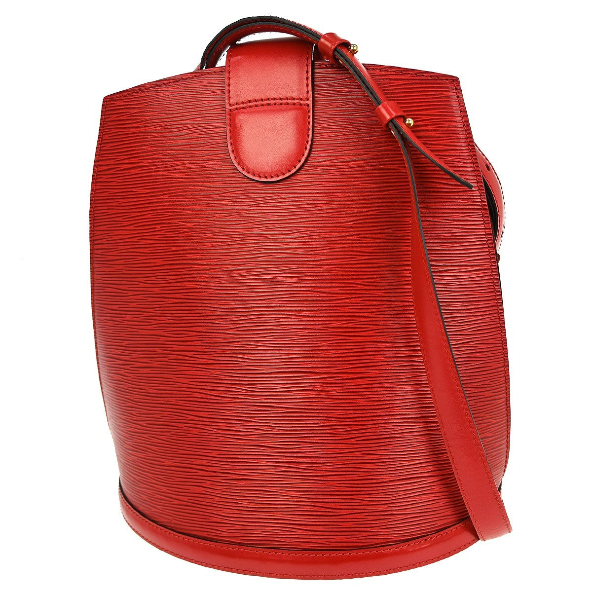 Louis Vuitton Cluny Shoulder Bag Epi Leather Red Leather Shoulder Bag