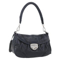 Prada Pushlock Shoulder Bag Leather Black Leather Shoulder Bag Bag