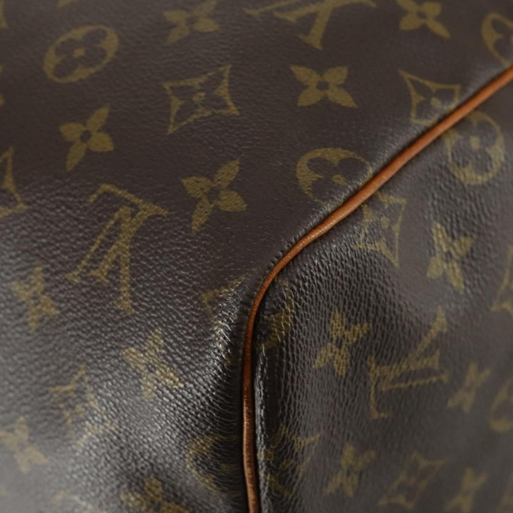 Louis Vuitton Keepall Bag Monogram Canvas Brown Canvas Travel Bag