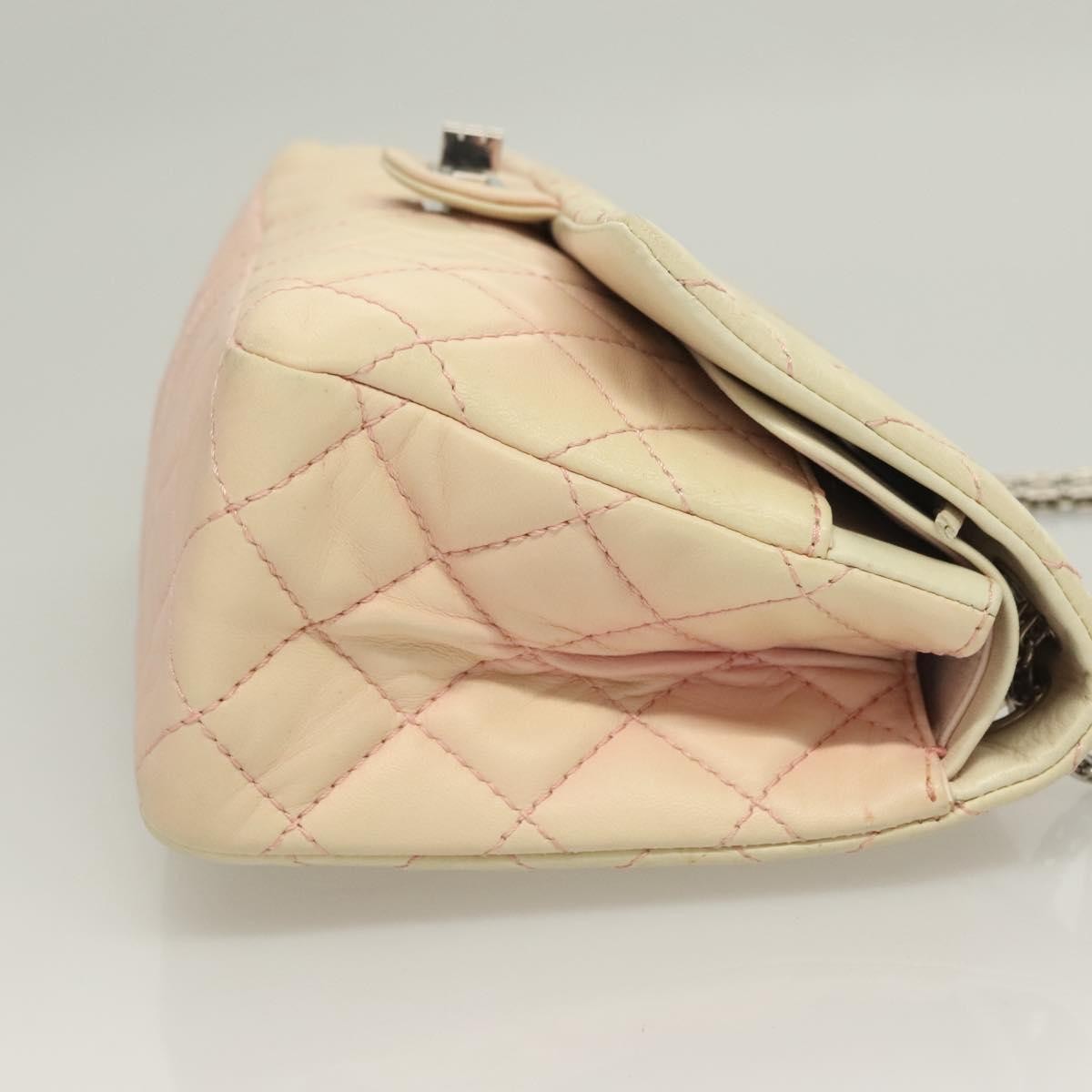 Chanel Reissue 2.55 Flap Bag Quilted Calfskin Pink Lamb_Skin Bag