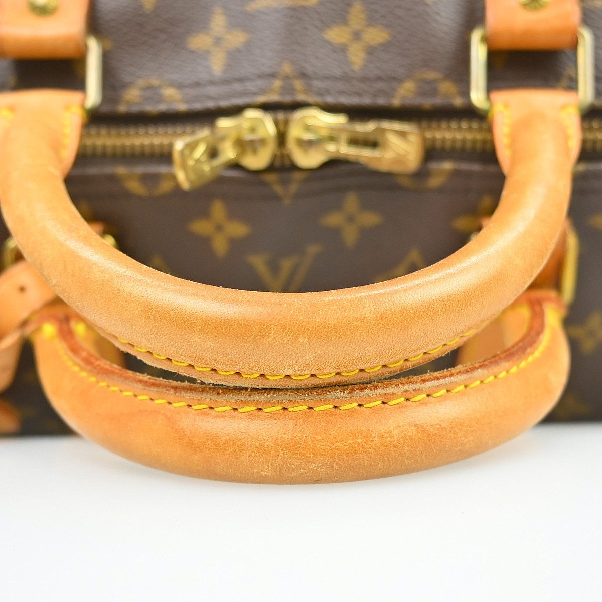 Louis Vuitton Keepall Bag Monogram Canvas Brown Canvas Travel Bag