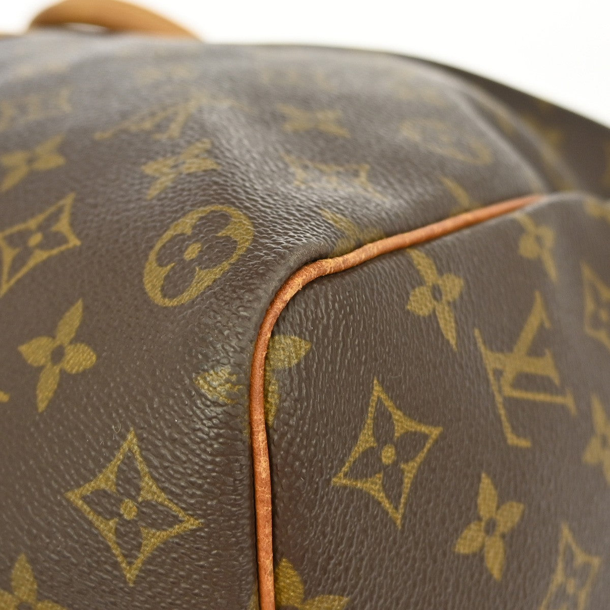 Louis Vuitton Keepall Bag Monogram Canvas Brown Canvas Travel Bag