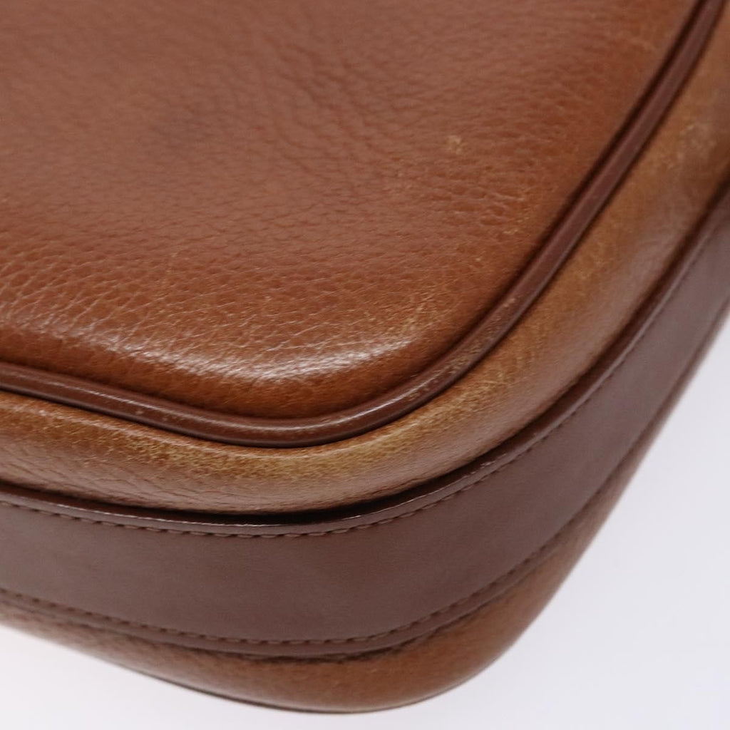 Burberry Shoulder Bag Leather Brown Leather Shoulder Bag