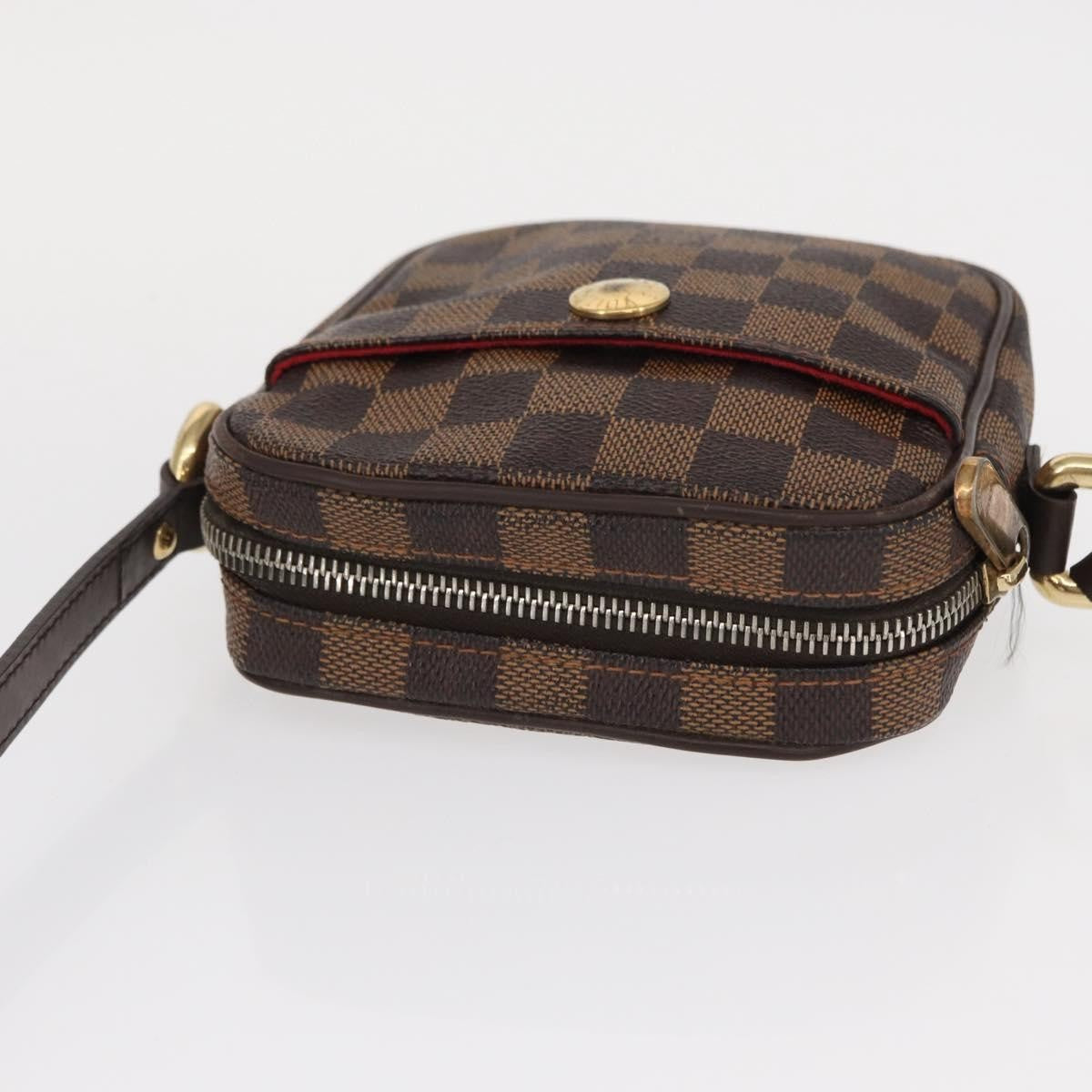 Louis Vuitton Rift Handbag Damier Brown Canvas Shoulder Bag