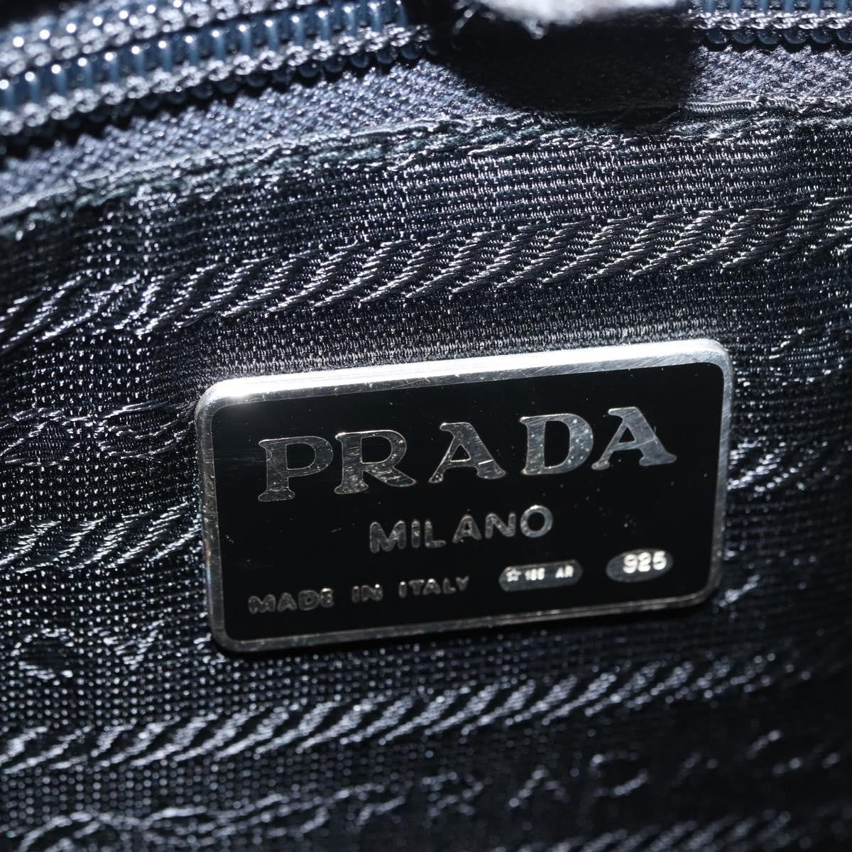 Prada Vintage Handbag Suede Black Suede Handbag