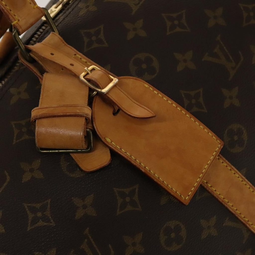 Louis Vuitton Keepall Bag Monogram Canvas Brown Canvas Travel Bag