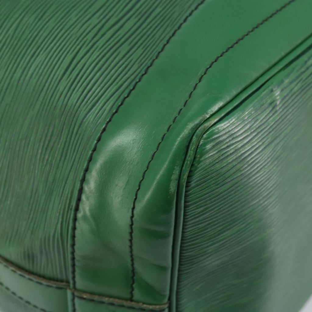 Louis Vuitton Noe Shoulder Bag Leather Green Leather Shoulder Bag