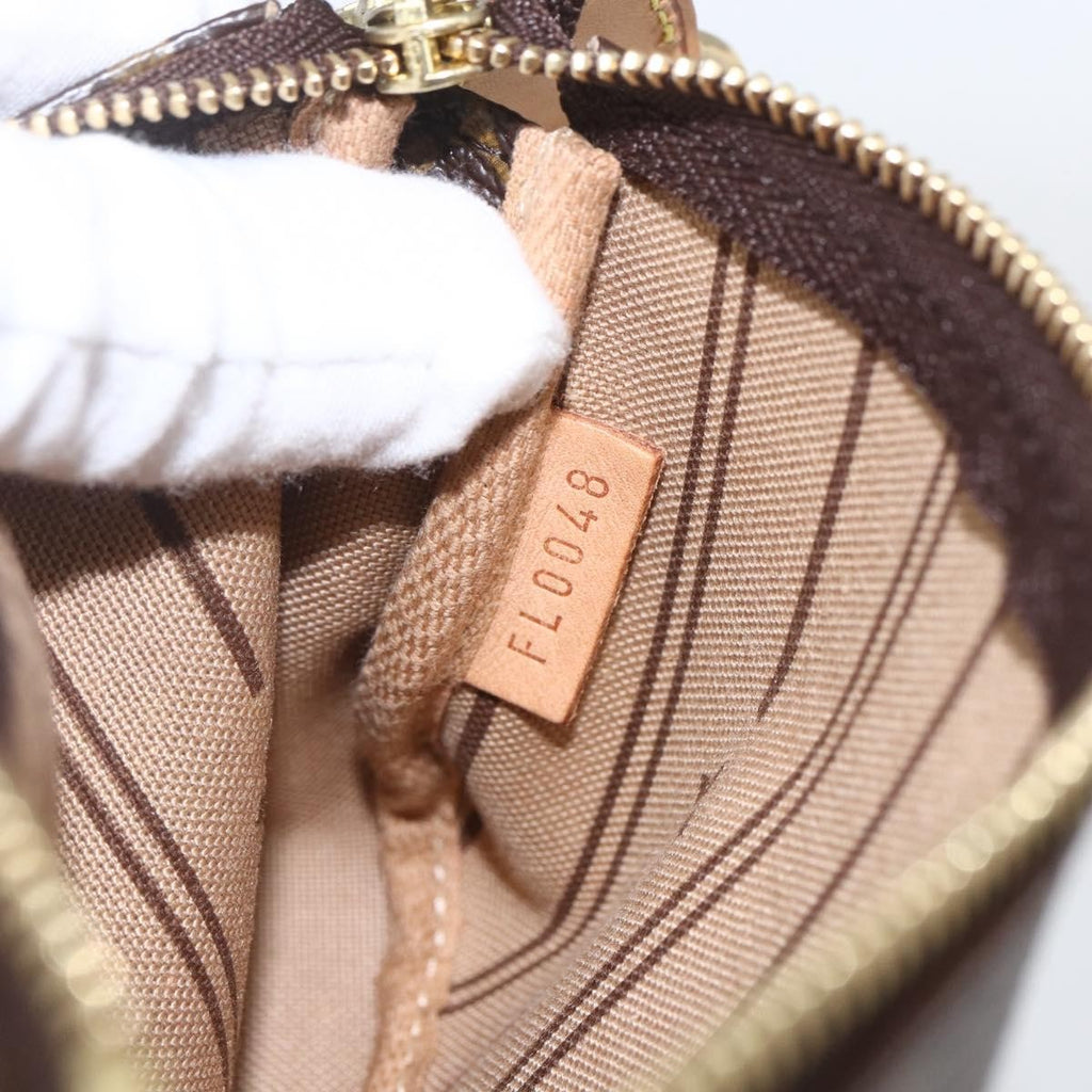 Louis Vuitton Pochette Accessoires Limited Edition Monogram Trunk Brown Canvas Clutche & Pouche Bag