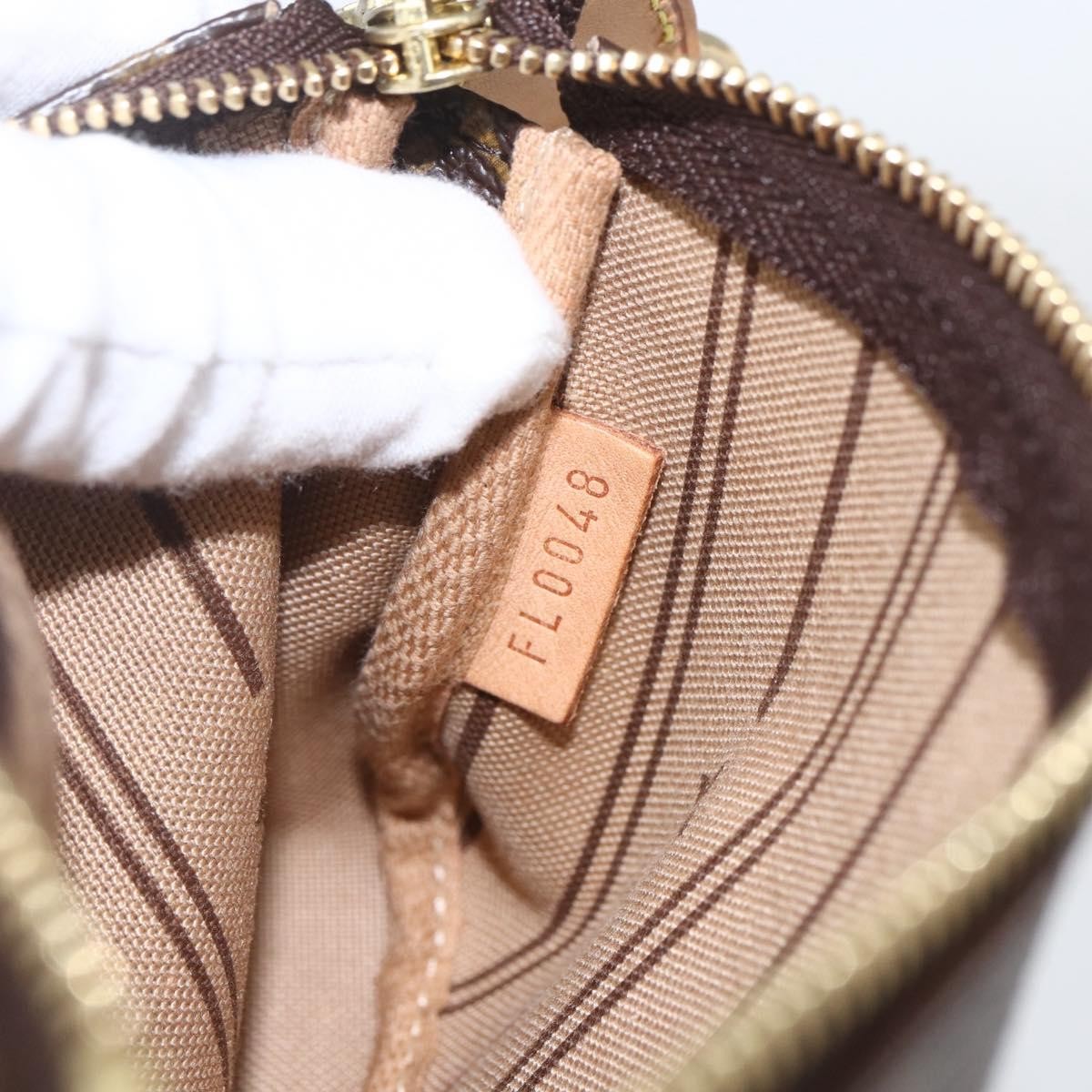 Louis Vuitton Pochette Accessoires Limited Edition Monogram Trunk Brown Canvas Clutche & Pouche Bag