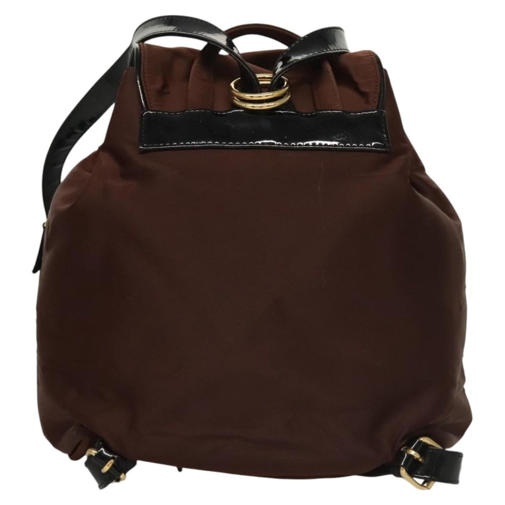 Balenciaga Vintage Backpack Nylon Brown Nylon Backpack