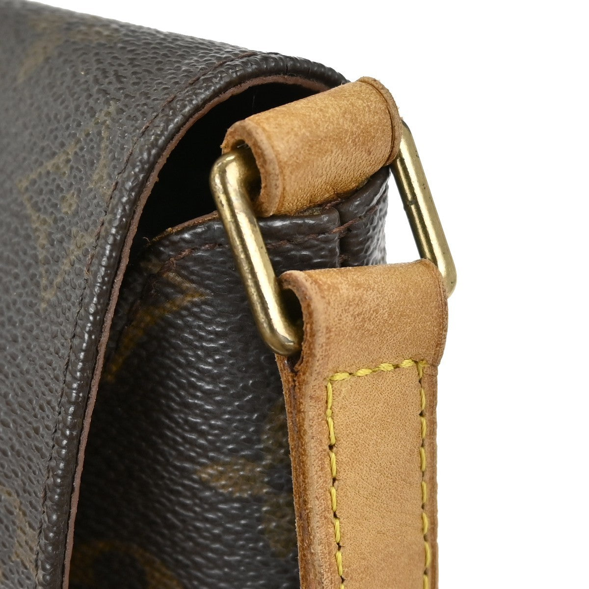 Louis Vuitton Musette Salsa Handbag Monogram Canvas Brown Canvas Shoulder Bag