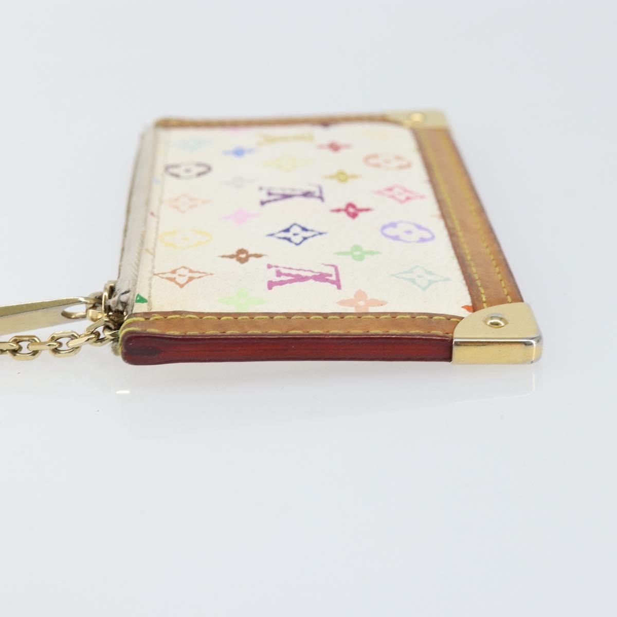 Louis Vuitton Pochette Clés Monogram Canvas Multicolour Canvas Wallets Accessory