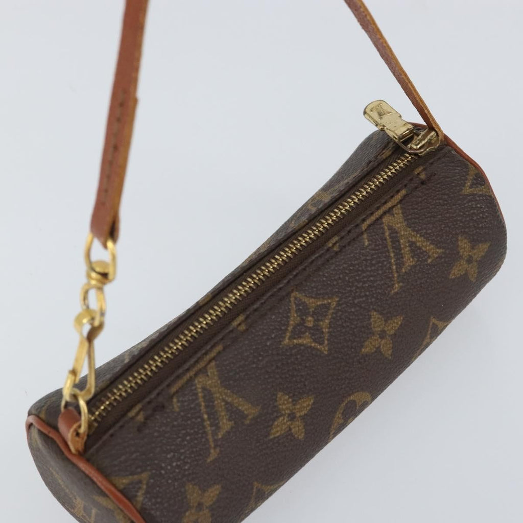 Louis Vuitton Papillon Pochette Monogram Canvas Brown Canvas Clutche & Pouche Bag
